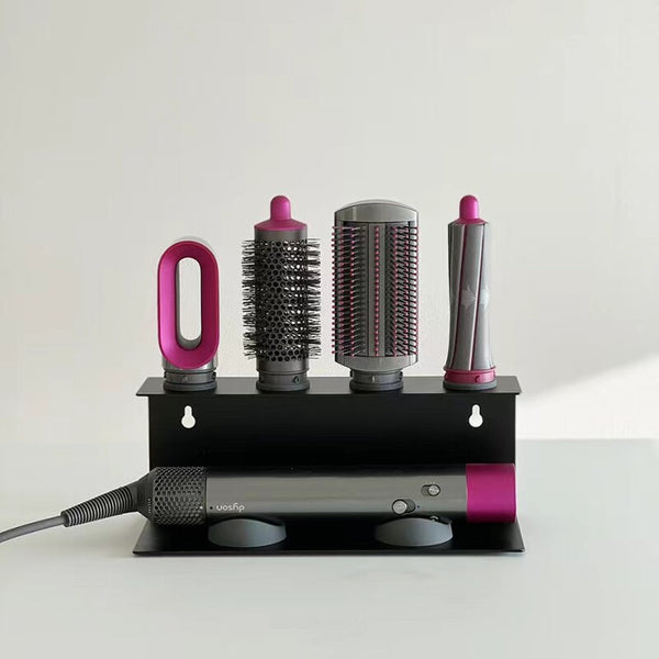 Porte-sèche-cheveux perforés. Aussi pour Straighteners & Curling Irons. Idéal pour le tri de salle de bain