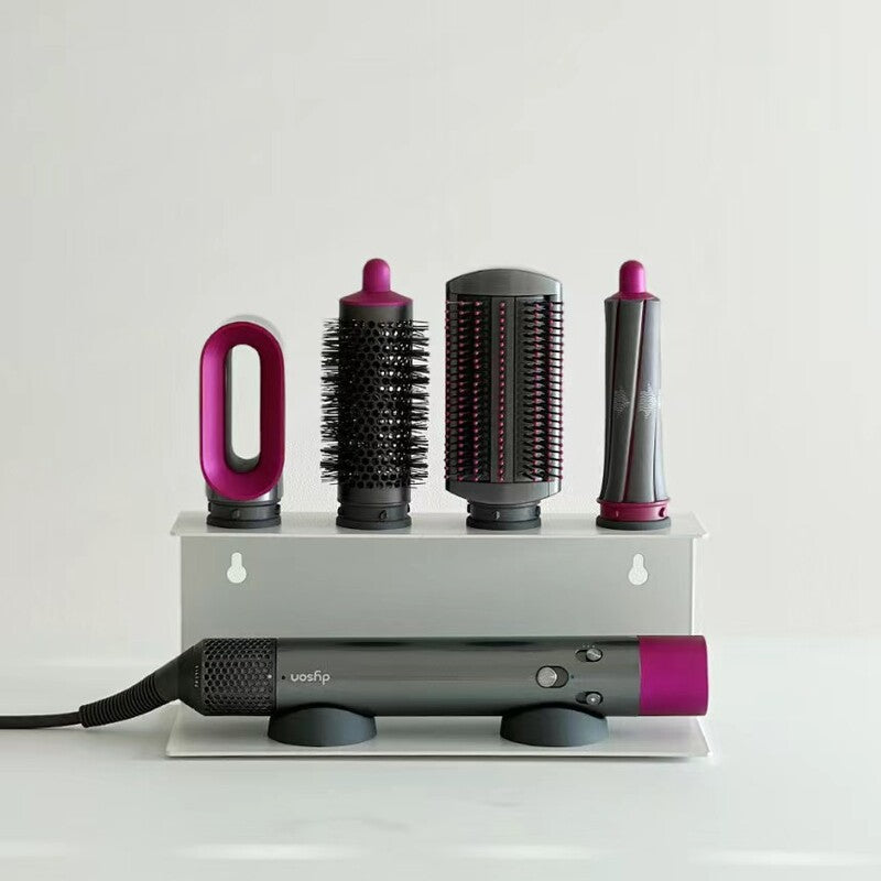 Porte-sèche-cheveux perforés. Aussi pour Straighteners & Curling Irons. Idéal pour le tri de salle de bain
