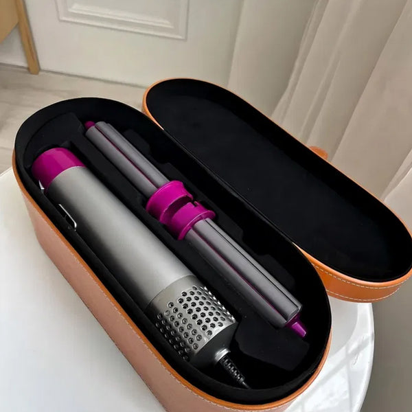 Portable PU - étui de voyage en cuir pour Dyson Supersonic, pour le stockage, la protection et la poussière - l'épreuve.