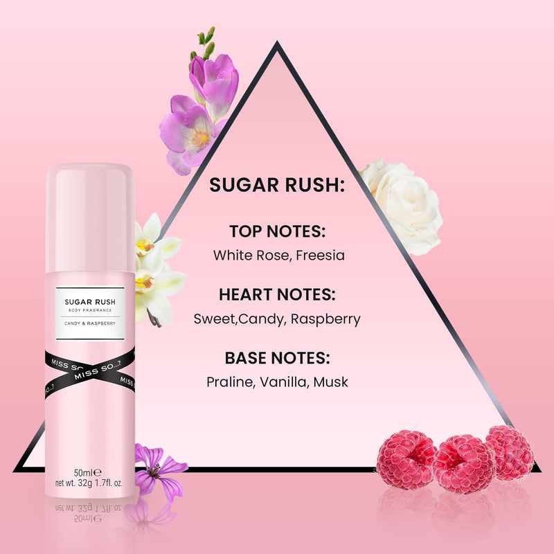 Miss So...? Mini Galore Coffret Cadeau Brume Parfumée Pour Femme (4x50ml)