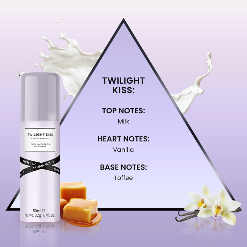 Miss So...? Mini Galore Coffret Cadeau Brume Parfumée Pour Femme (4x50ml)