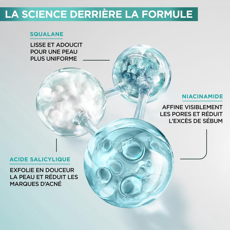 GARNIER Pure Active - Soin Exfoliant Visage - Réduit Les Marques D'acné & Les Pores - Niacinamide, AHA & Acide Salicylique - Formule Liquide Légère - Vegan & Cruelty Free - Homme & Femme - 120 ml