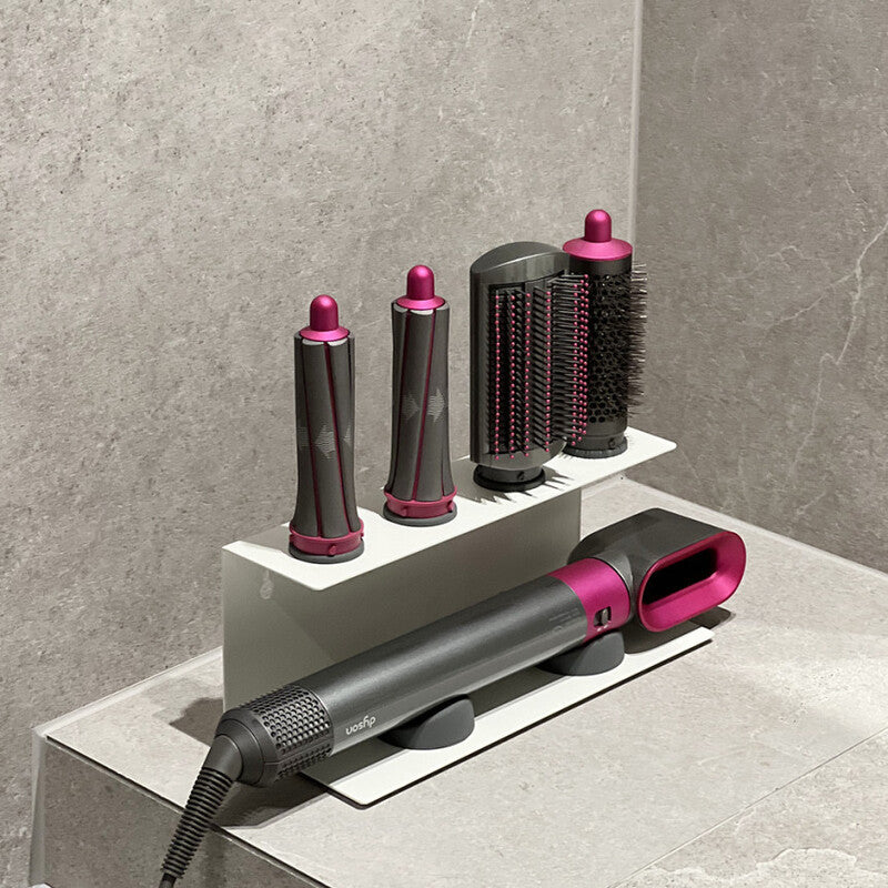Porte-sèche-cheveux perforés. Aussi pour Straighteners & Curling Irons. Idéal pour le tri de salle de bain
