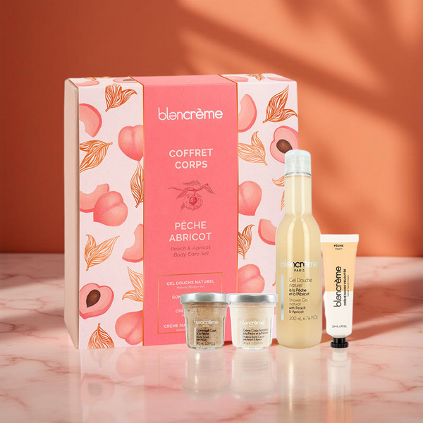 Coffret Douceur pour le Corps Pêche & Abricot
