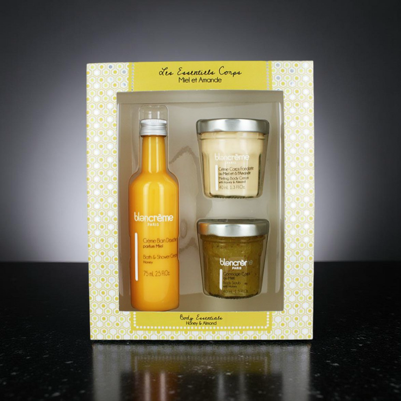 Trio Essentiels pour le corps - Miel & Amande