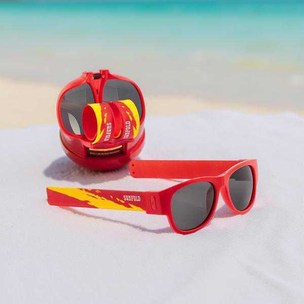 Lunettes de Soleil Enroulables Sunfold Spain Red