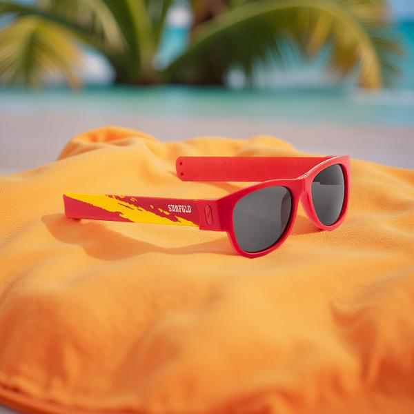 Lunettes de Soleil Enroulables Sunfold Spain Red